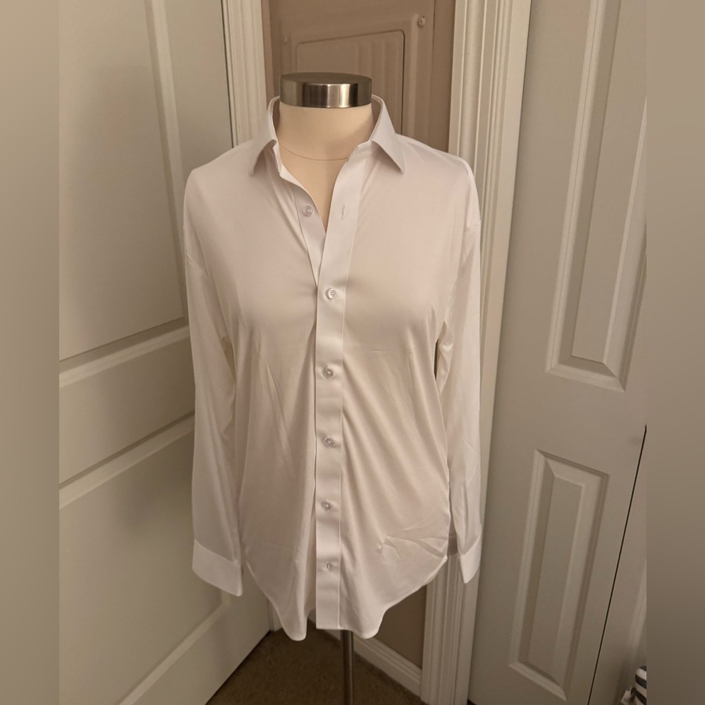 COLLARS & CO. Classic White Men's Shirt